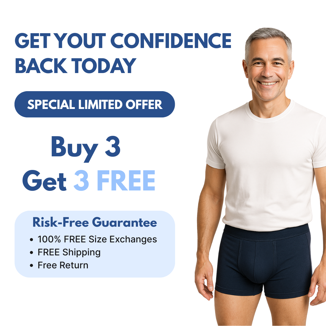 Velmar UltraDry™: Men's Ultra-Absorbent Boxer